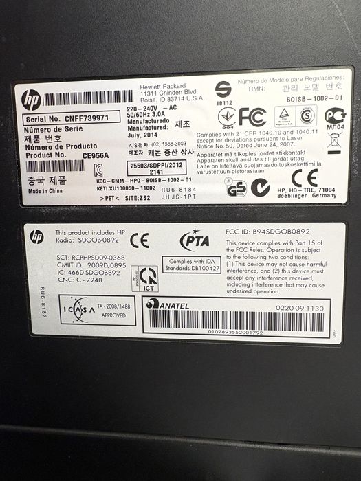 Imprimanta  HP Laserjet PRO 400 M451nw
