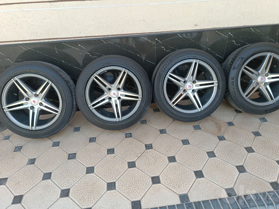 Vossen Diska Balon 195 55 R15 Holati Yaxshi Skitkada