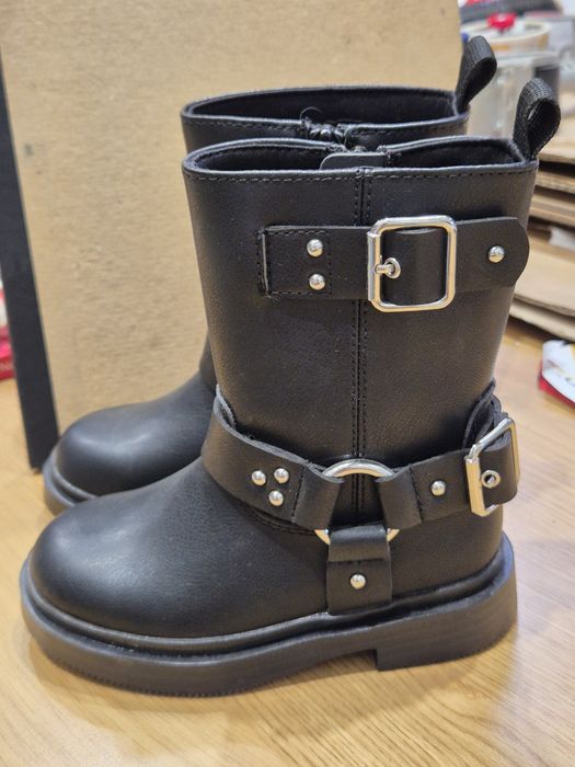 Cizme H&M imitatie piele pentru copii marime 24 PRODUS NOU