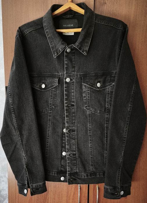 Мужская джинсовая куртка pull&bear
