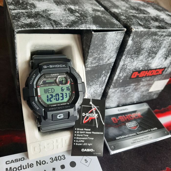 Casio G Shock GD 350 Vibration