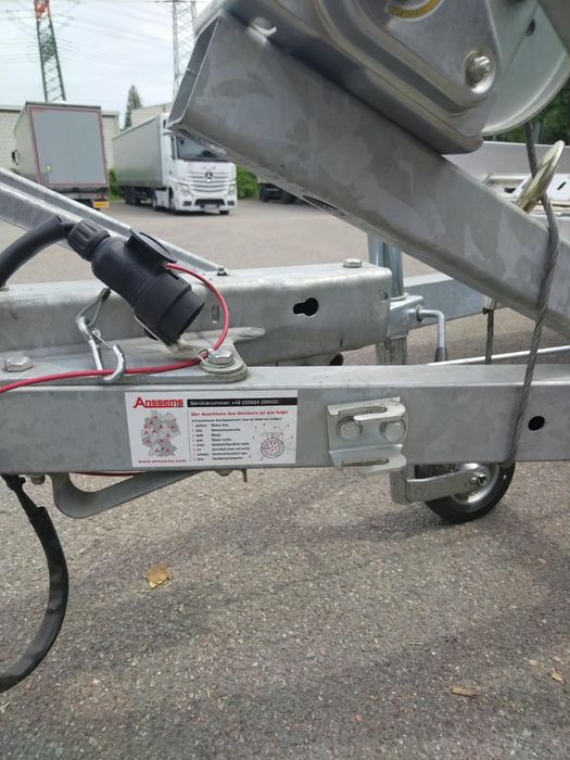 Platforma/Remorca auto  Anssems dublu ax