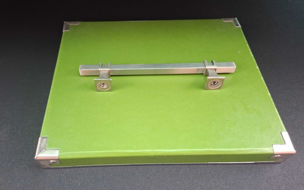 Set 10 manere mobila Amerdeco argintii 186mm