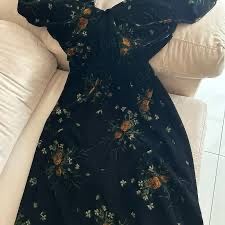 Rochie catifea  zara S midi