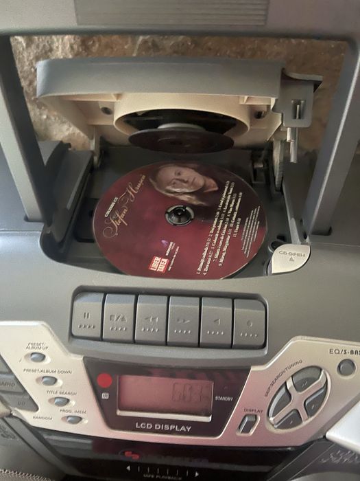 Radio casetofon Mp3/CD -RW audio