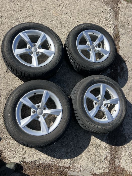Джанти 16” със ЗИМНИ гуми за Audi  ЧИСТО НОВИ !!цена за всичко