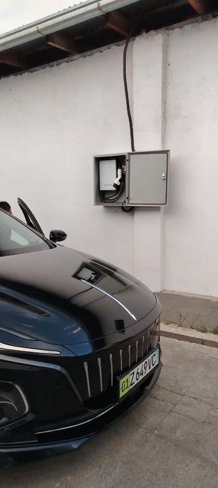 Электромобил зарядка установка