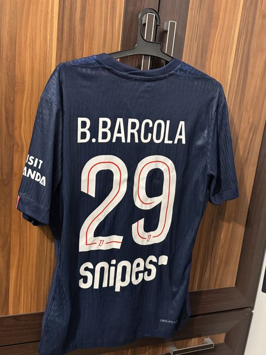 Tricou fotbal PSG  24/25 - B. Barcola #29 - Model PLAYER ADV - Nou L