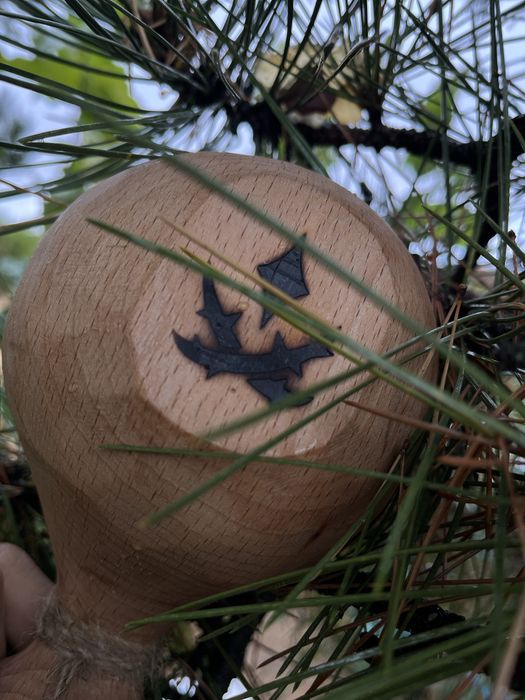 кукса дървена чаша