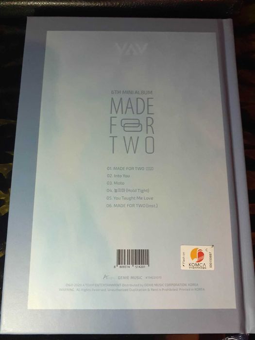 kpop албум VAV made for two