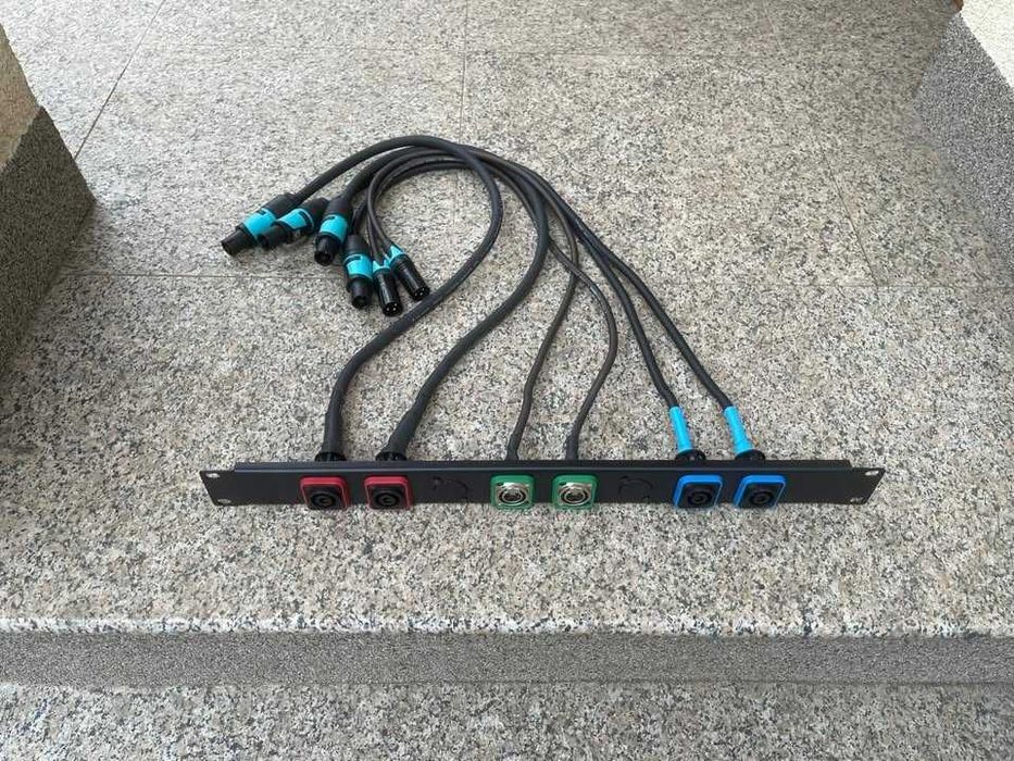 Rack case panou audio