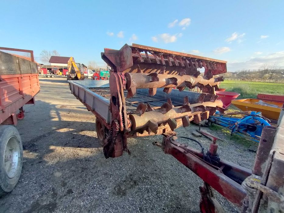 Remorca de gunoi 3.5 t mig de gunoi 3.5 t obloane tabla 3 lanturi