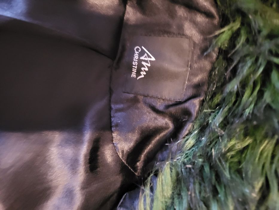 Зелено елече с дълъг косъм