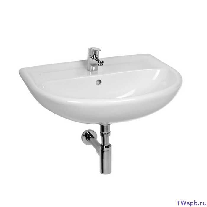 Новая раковина + унитаз