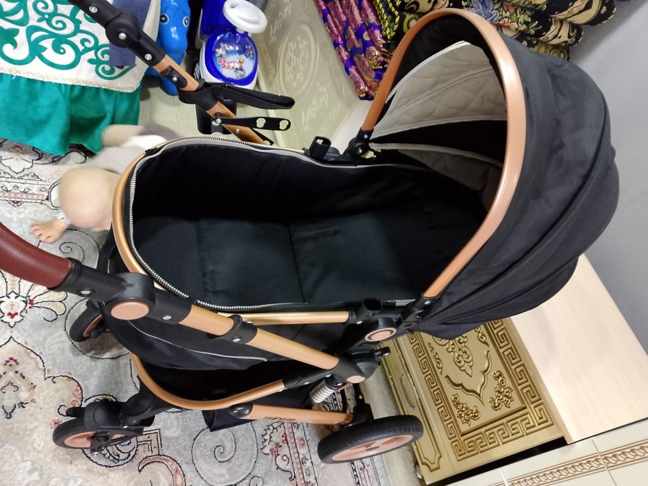 Каляска с автокреслам