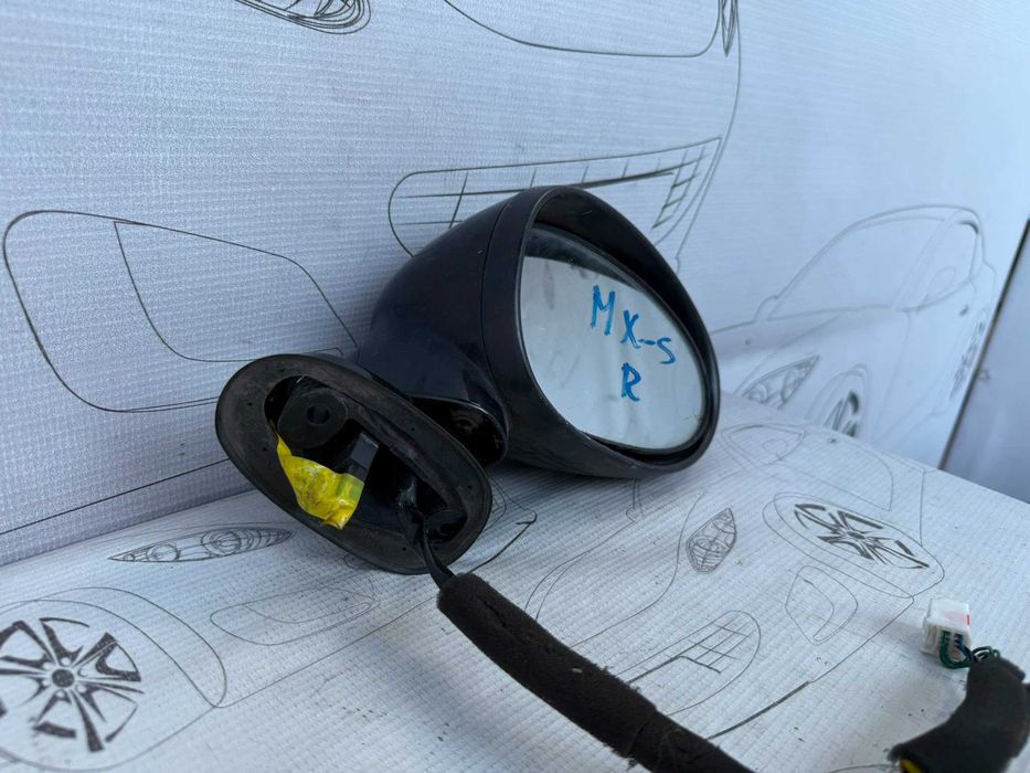 Oglindă Retrovizoare Dreapta 7 Pini Mazda MX-5 NC Miata N123-69-180K / [2006-2015] / (5C3)