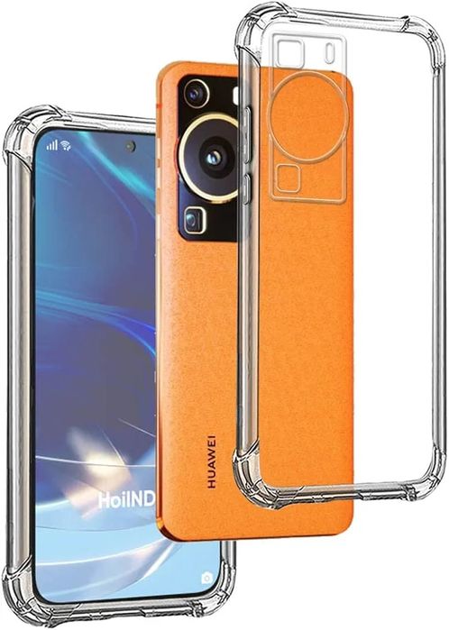 Прозрачен Силиконов Удароустойчив Кейс за Huawei P50 Pro P60 Nova 11
