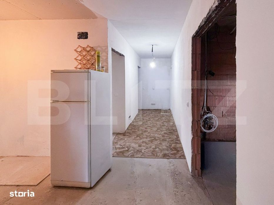 Casa partial finisata Jucu de Sus 589mp teren