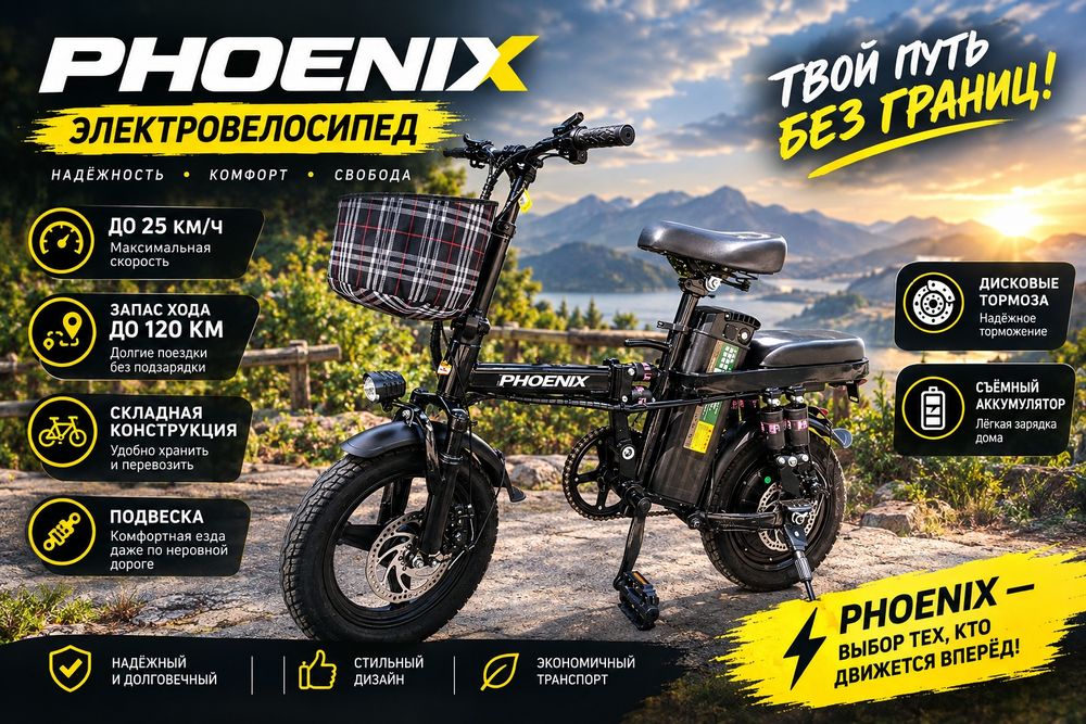 Электровелосипед Phoenix