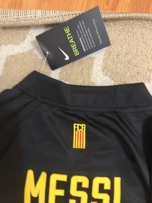 Tricou Messi Barcelona Away UCL 2011/12