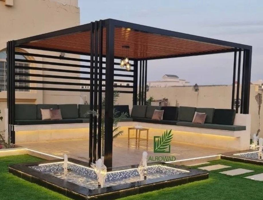 Hi-tech Naves Besedka besedki Навес бесдка