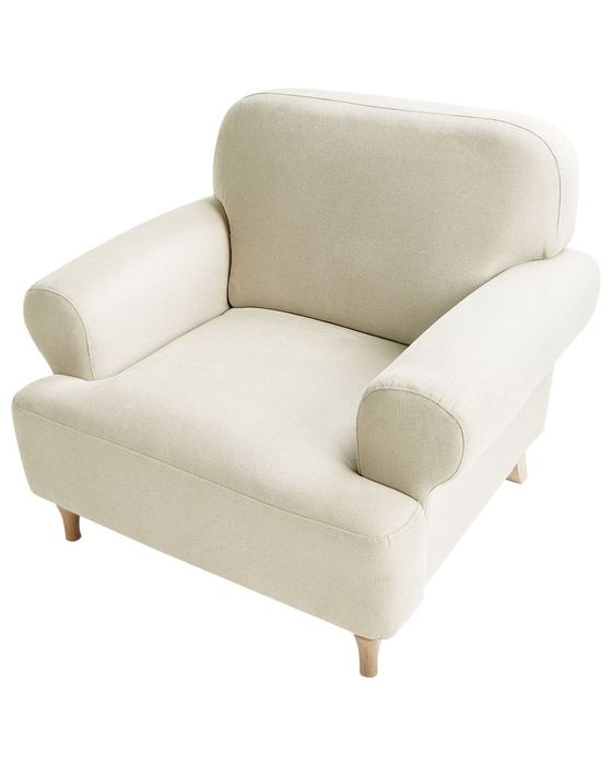 NOU Fotoliu KIBERG, bej deschis