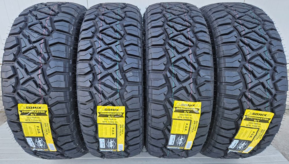 265/70 R16, 116Q, SONIX Primemaster R/T, Anvelope Off-Road M+S