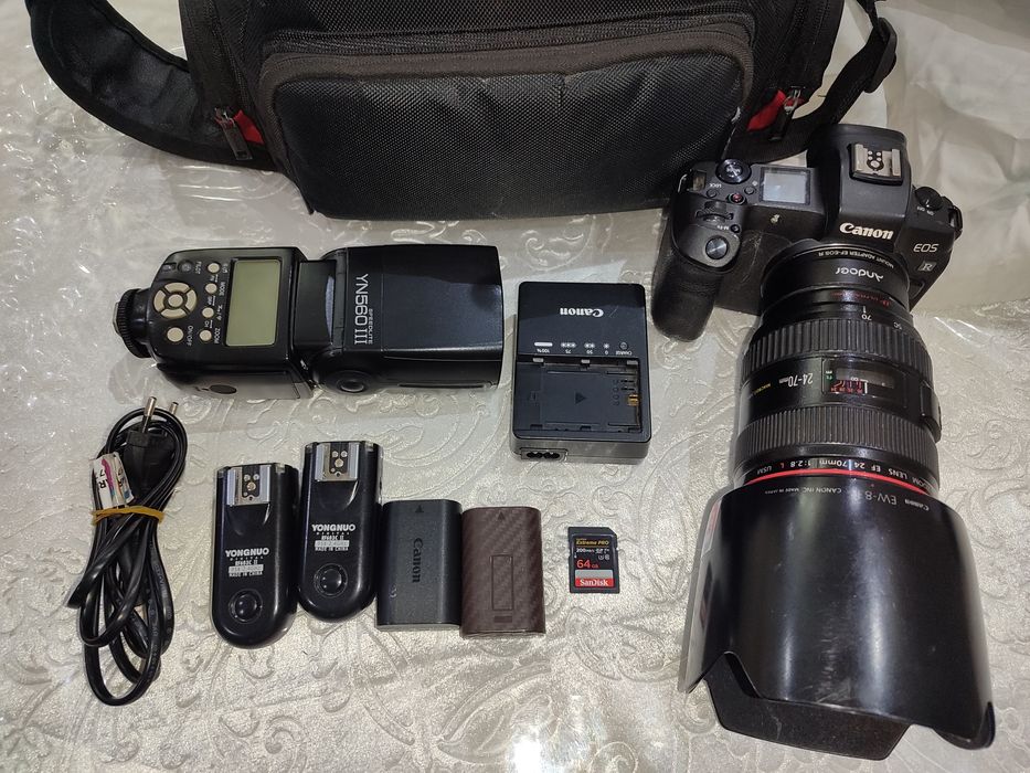 Canon Eos R Full komplekt Foto nabor