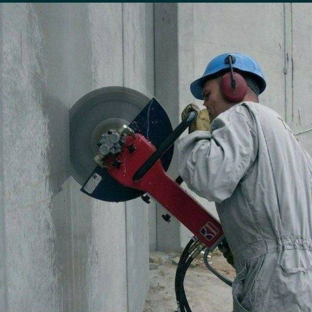 алмазное резка lazerli beton kesish teshish