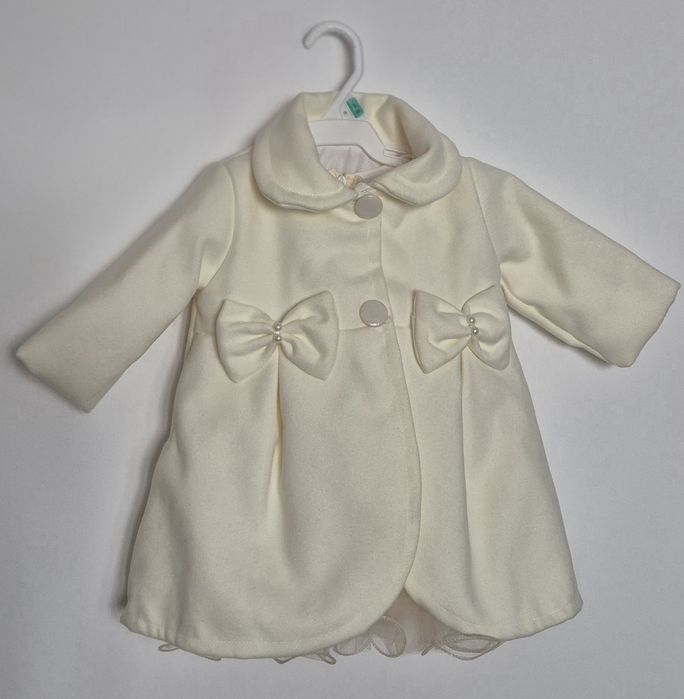 Stet botez fetita (rochita, paltonas, turban) nou pt. 3-6 luni