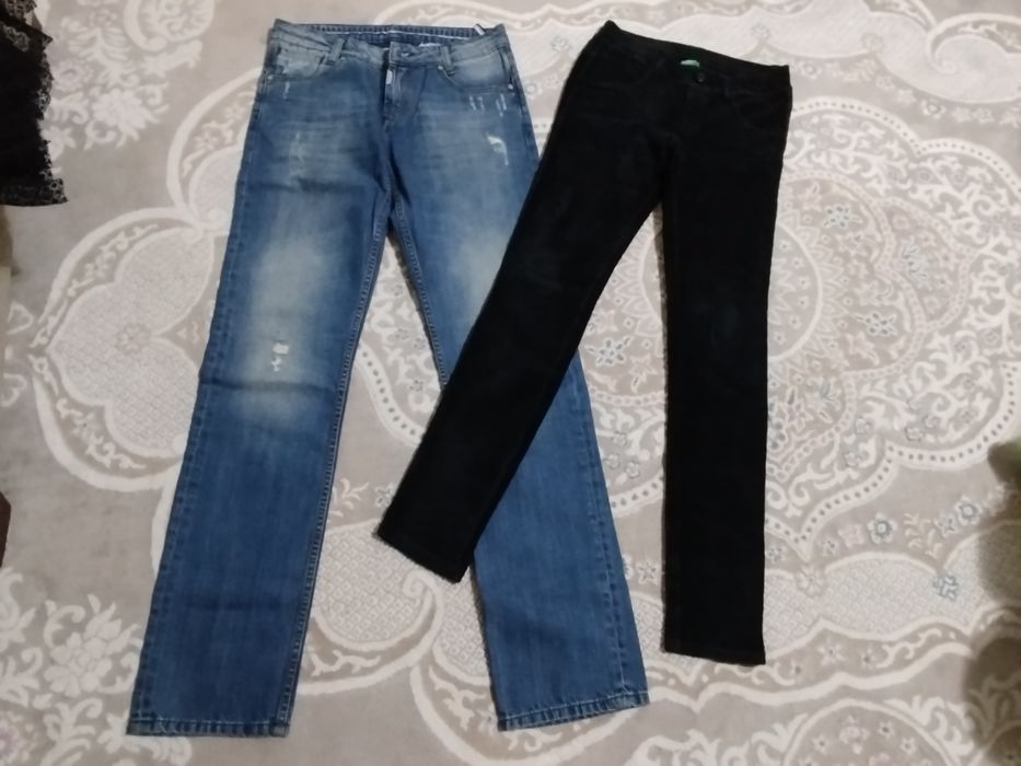 Джинсовые вещи на девочку и мальчика
