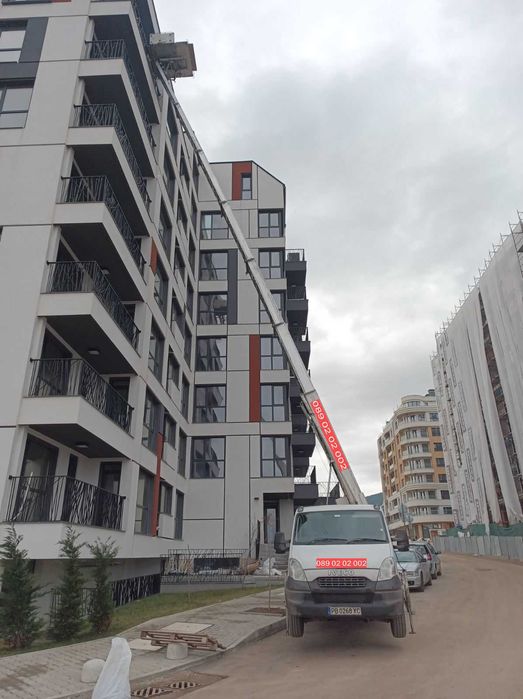 Хаспел за керемиди – мобилен асансьор за покриви под наем София