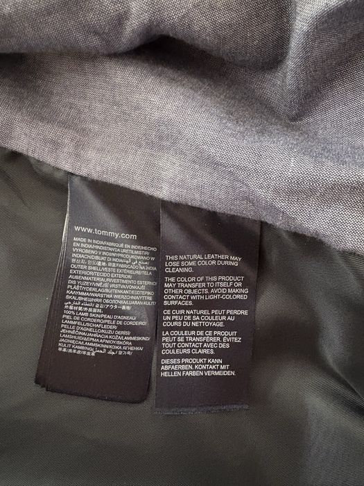 Geaca piele barbati Tommy Hilfiger