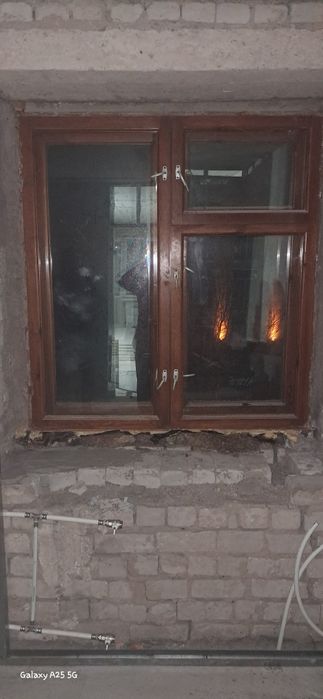 Деревянные окна 2 шт