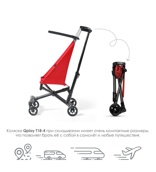 Коляска 4 кг удобный