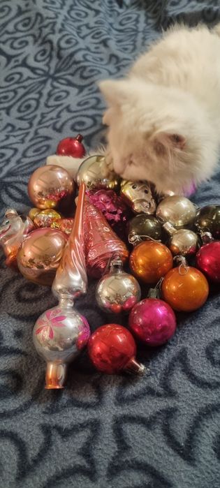 Новогодние ёлочные игрушки СССР