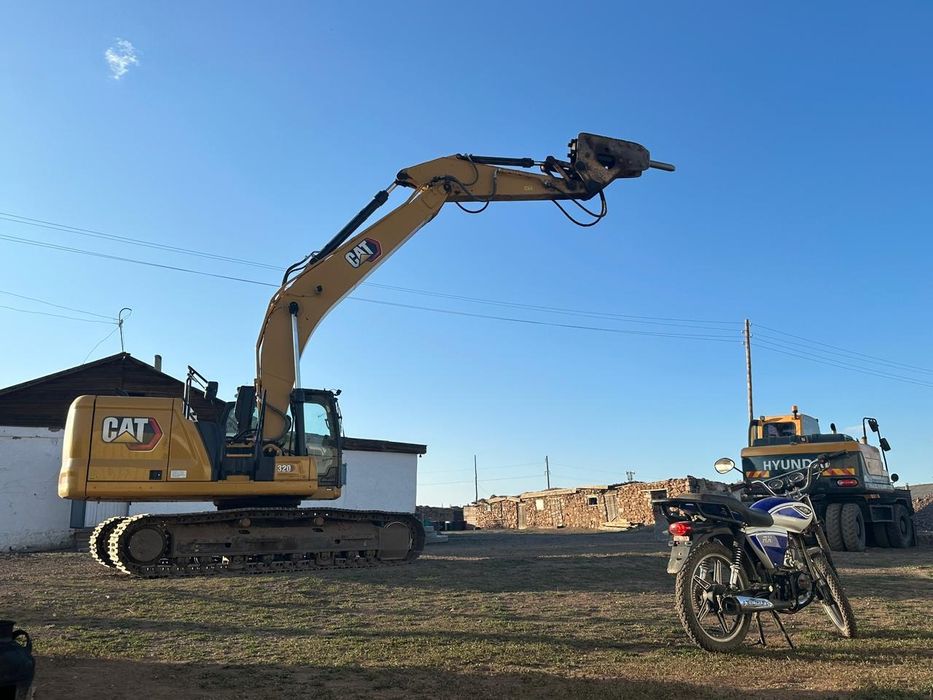 Услуга Экскаватор Кат 320+ гидромолот