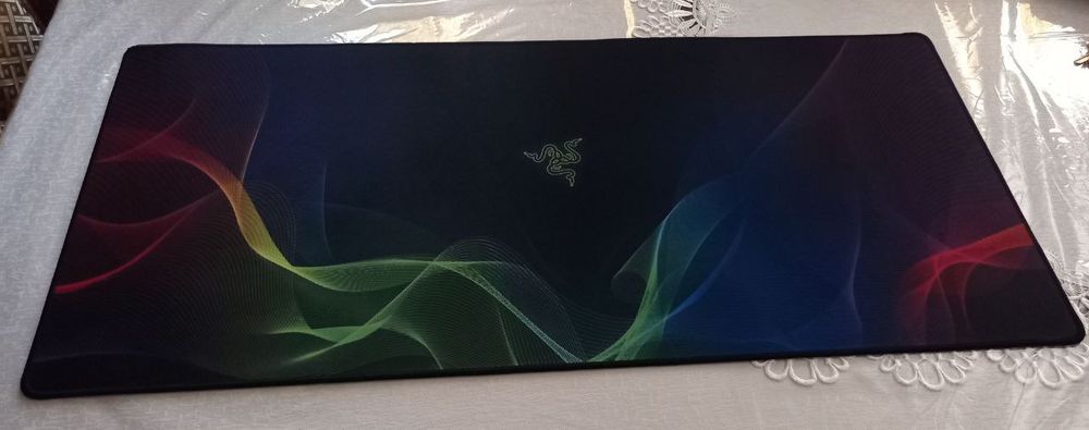 Новый коврик для мышки и клавиатуры razer 90x40 см мыш