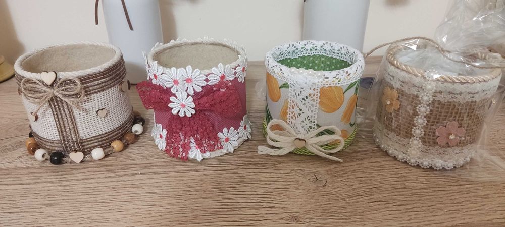 Ръчно изработени кутийки и панерки