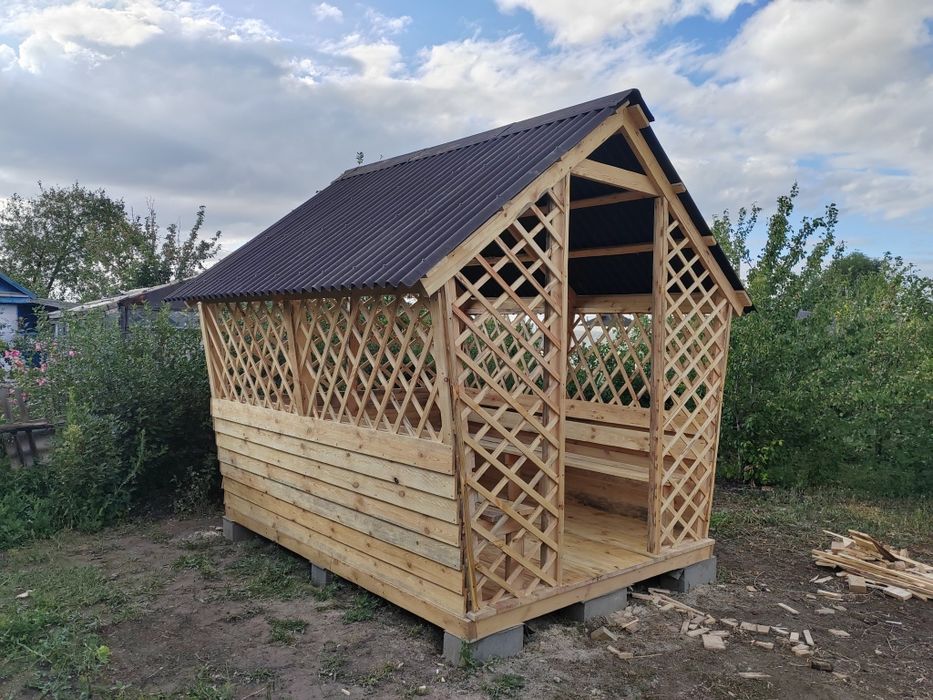 Беседки из дерева