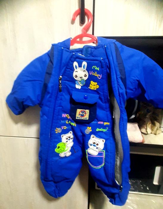 Детские комбинезоны зимние для девочки и мальчика