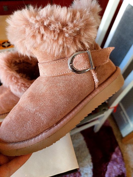 Botine fete noi  roz