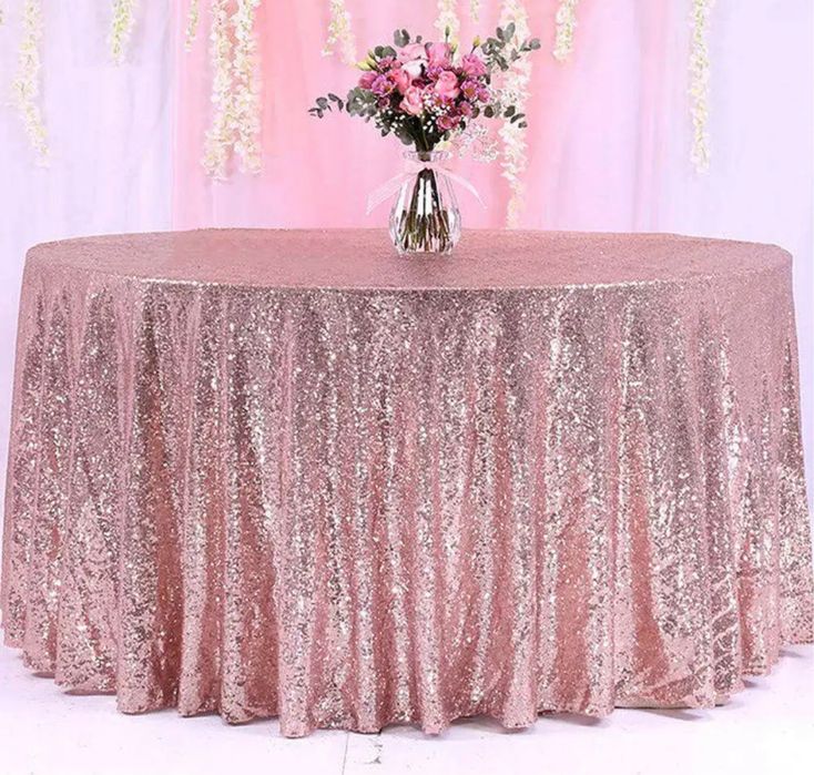 Fata(fete) de masa rotunda ( paiete ) Sali de Eveniment