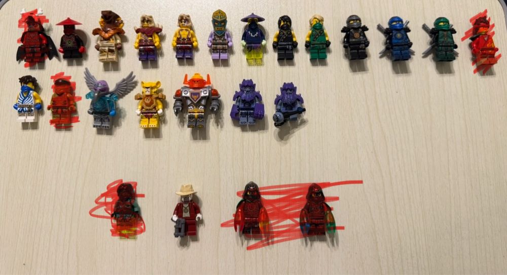 Vand Figurine Lego Ninjago, Chima si Nexo Knights (CITI DESCRIEREA) !