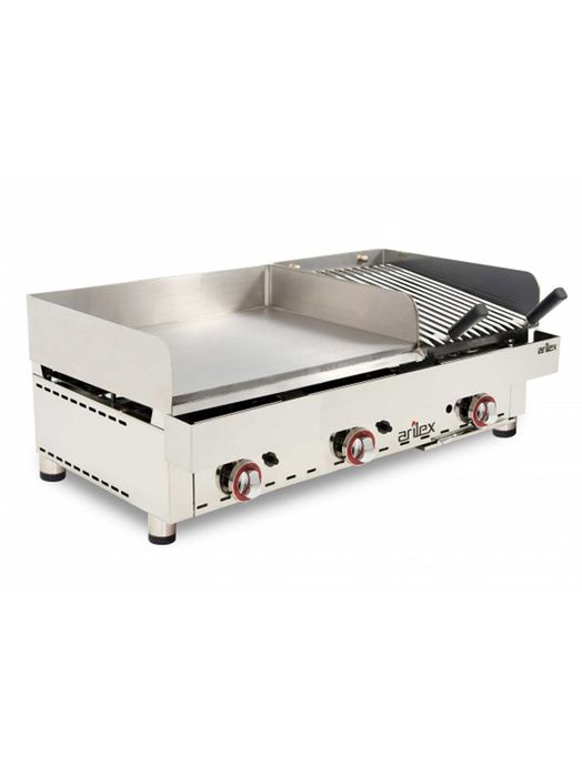 Frytop Plita inox + Gratar Gaz 1005 X 590 X 308 mm Arilex 100FRYGRB