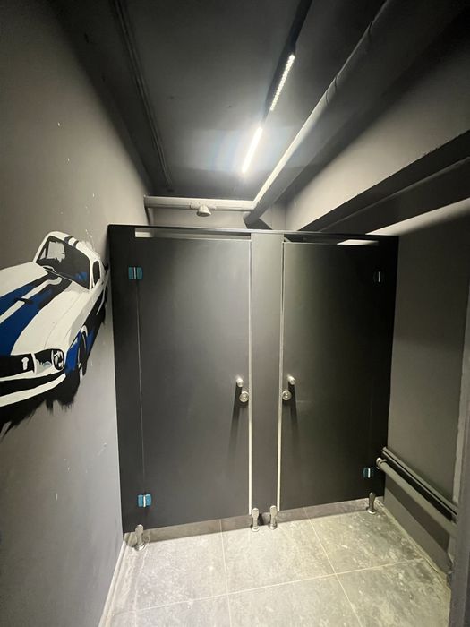 Туалетные кабинки  , сантех. перегородки