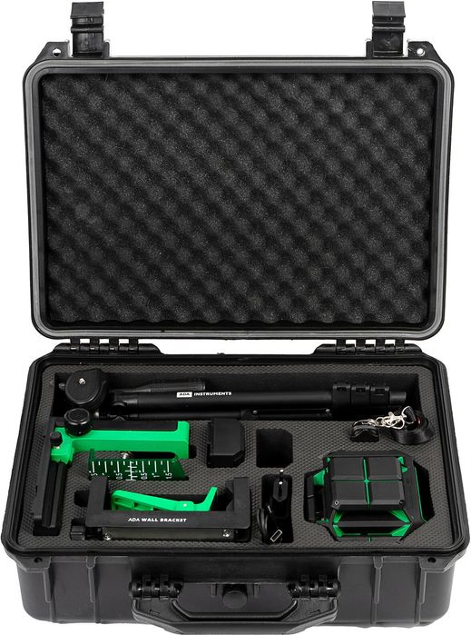 Профессиональный лазерный уровень ADA LaserTANK 4-360 GREEN Ultimate E