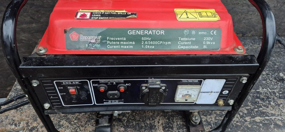 Generator curent cu mic defect