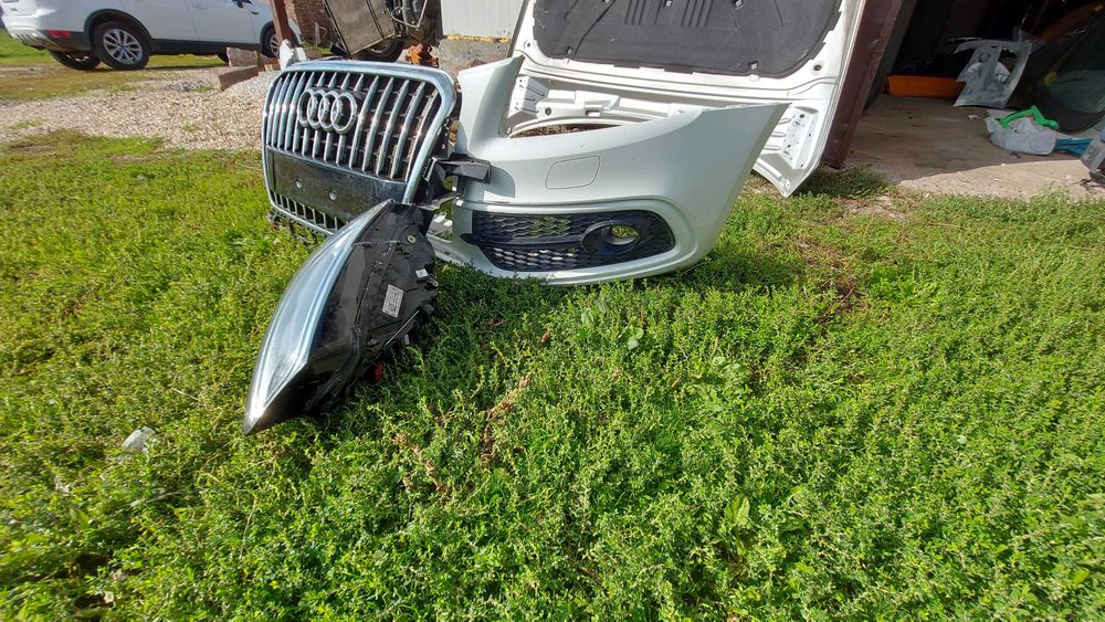 Преден капак броня и фар за Кю5 Q5