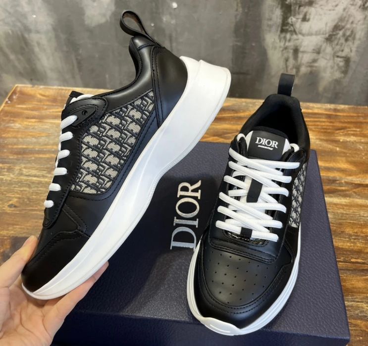 CD B23 Low Top Oblique Black/Gray